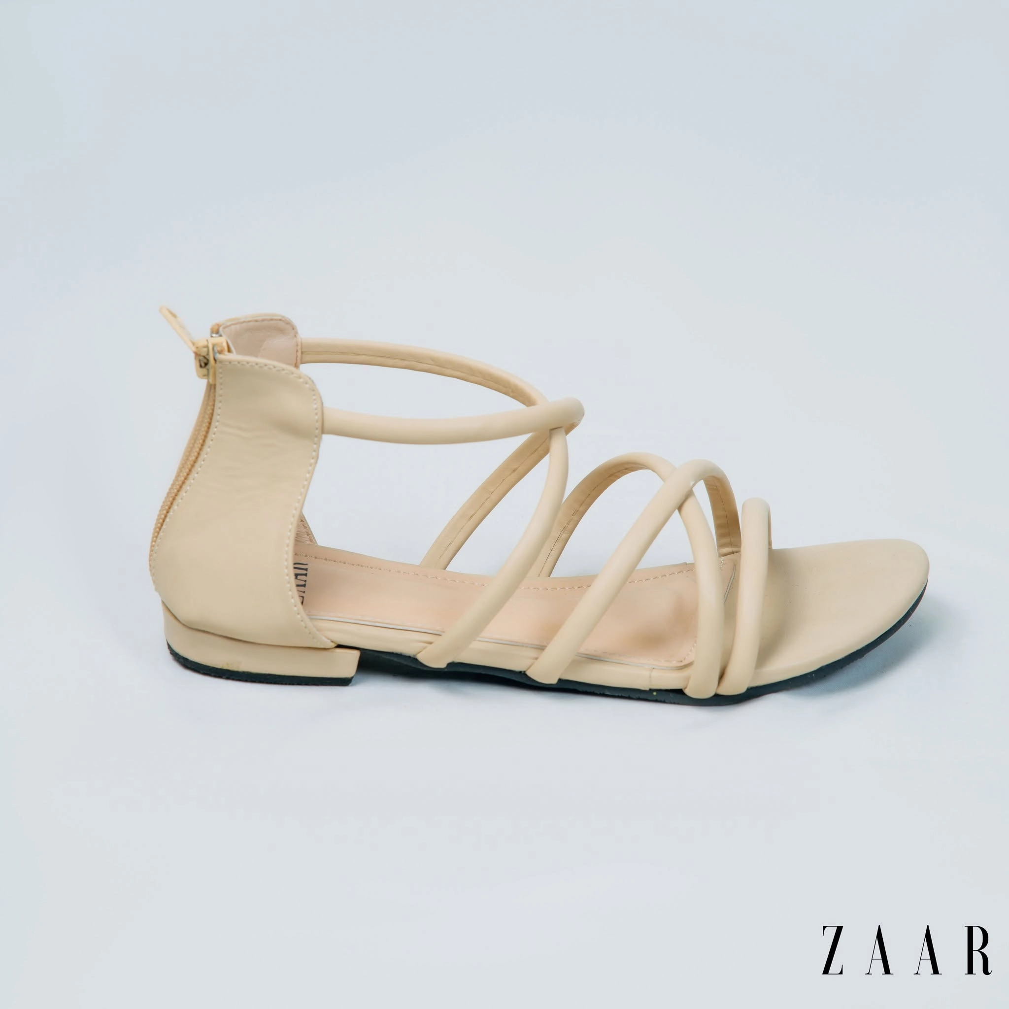 Chic Cascades in Beige