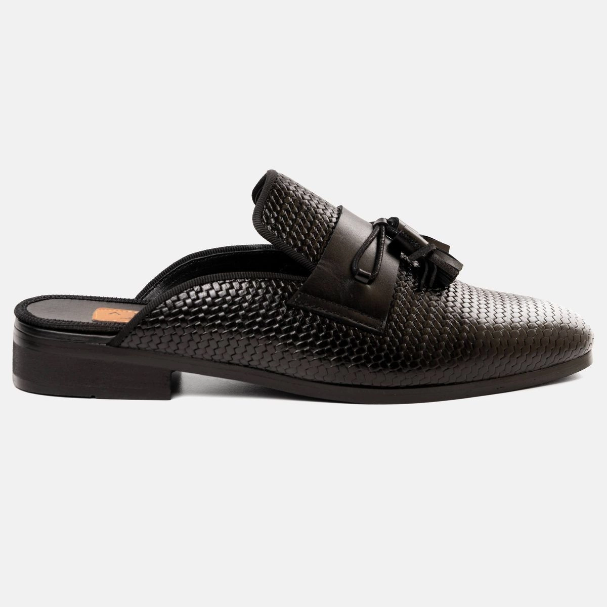 Ribbon Tassel Half Shoe