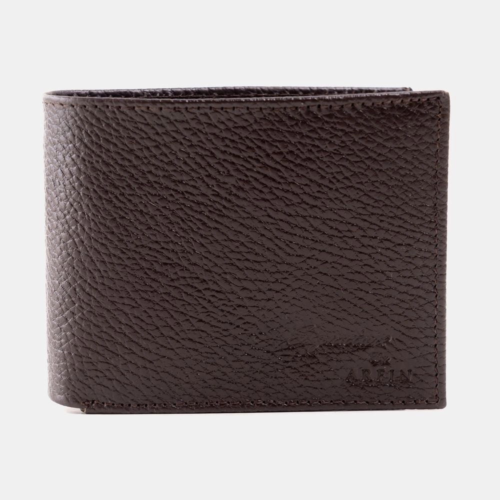 Cocoa Grain Trifold Multifunction Wallet