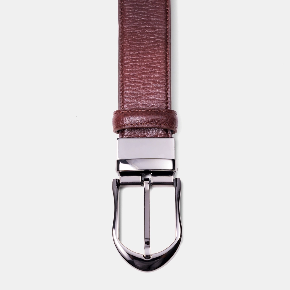 Antique Brown Round Gun Buckle