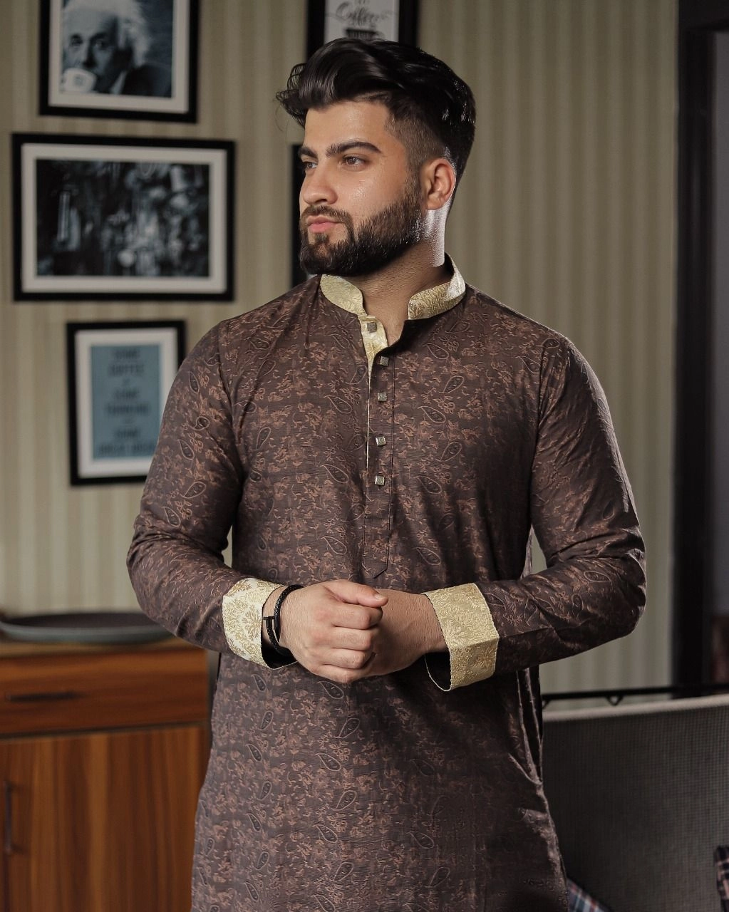 The Brown Jacquard