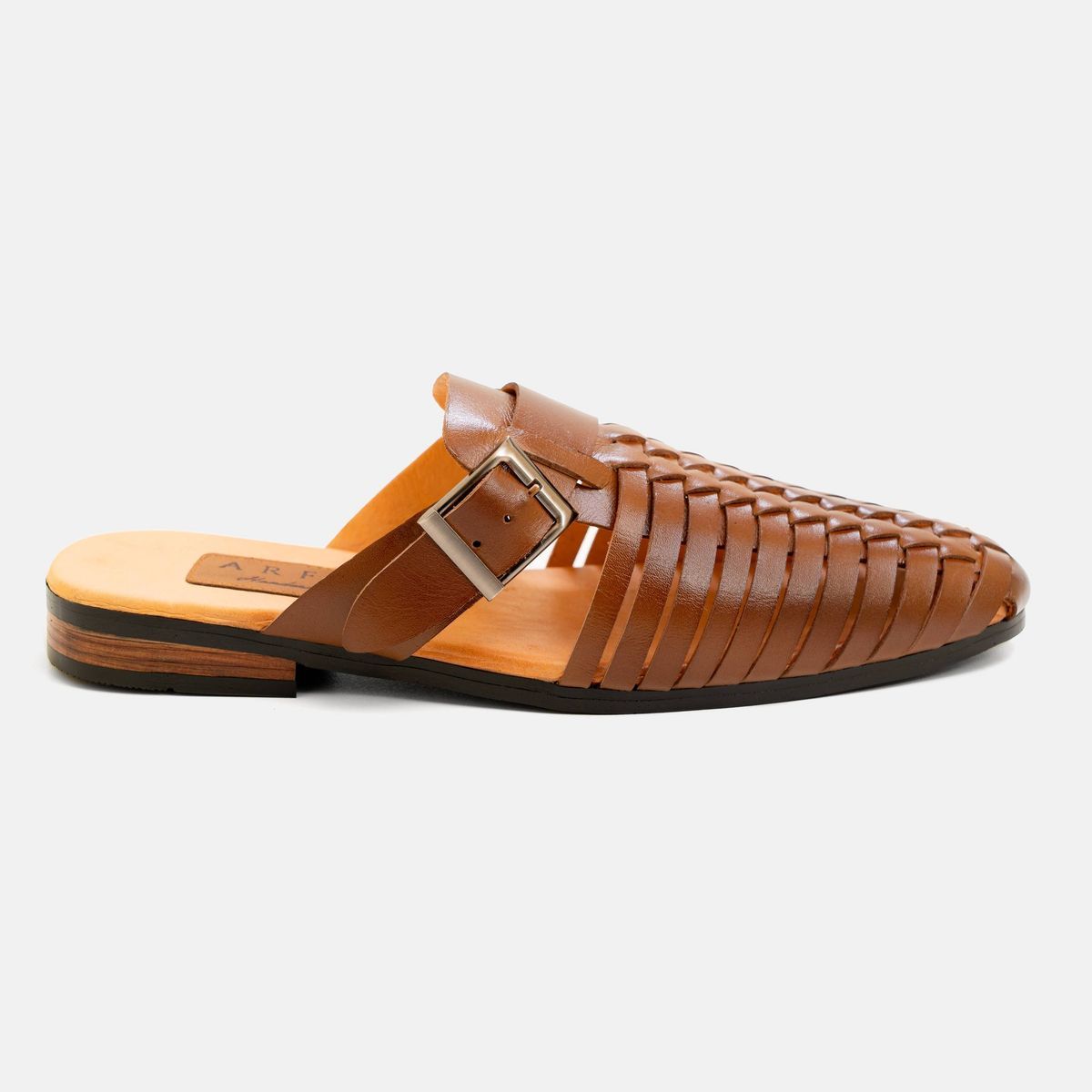 Braided Half Shoe with Buckle