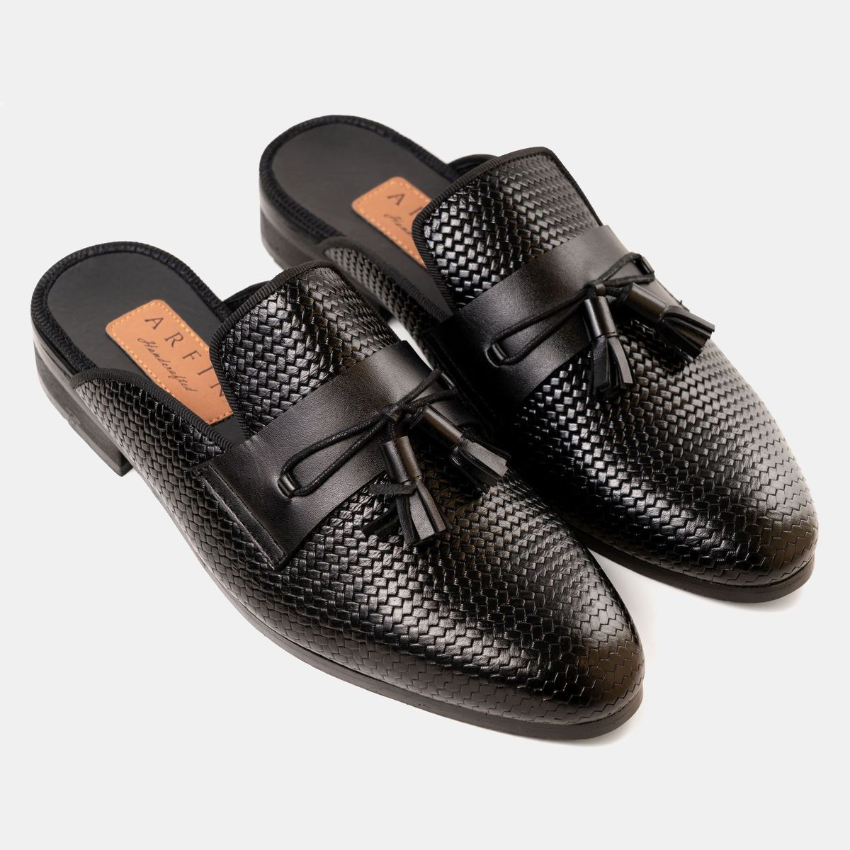 Ribbon Tassel Half Shoe