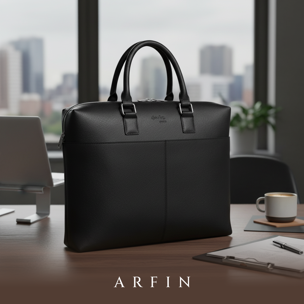 Saffiano Black Premium Executive Bag Image