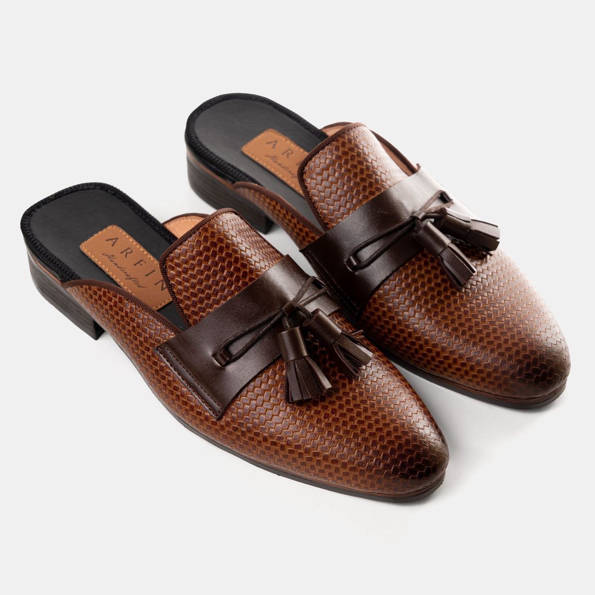 Ribbon Tassel Half Shoe