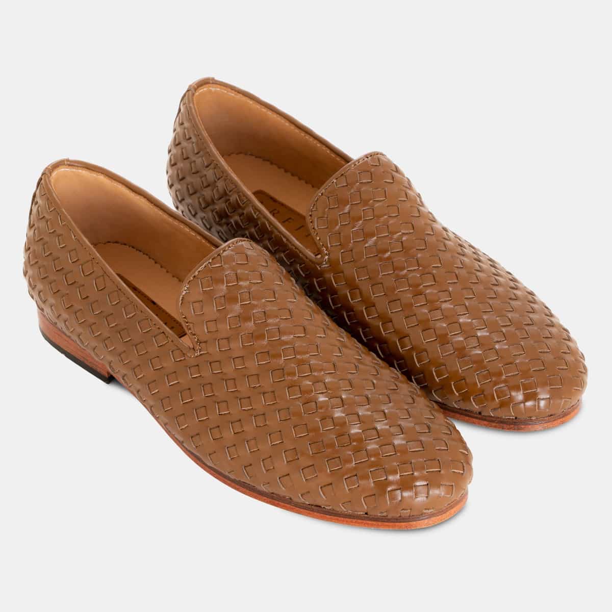 Cross-Braided Loafer