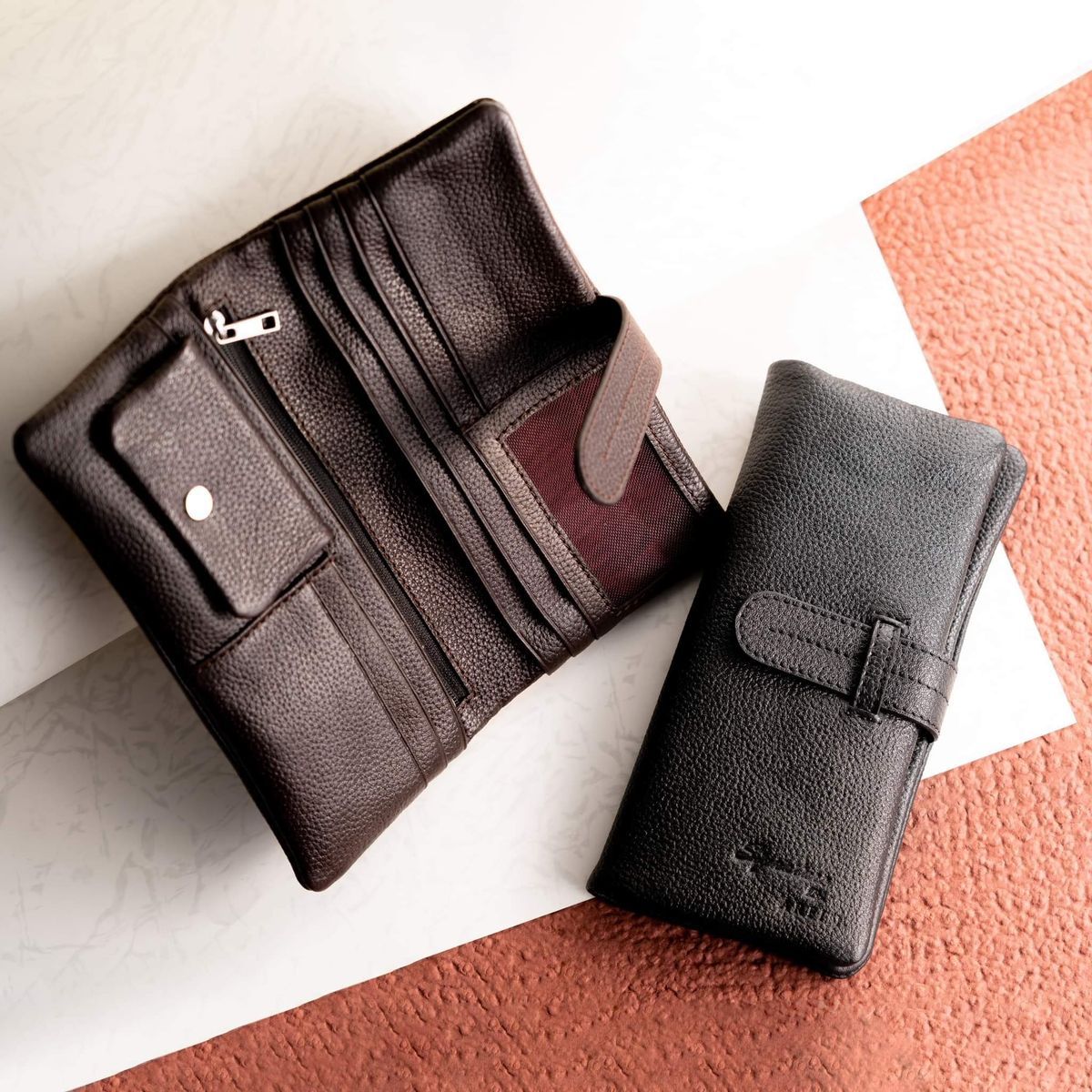 Black Multipurpose Long Wallet Image