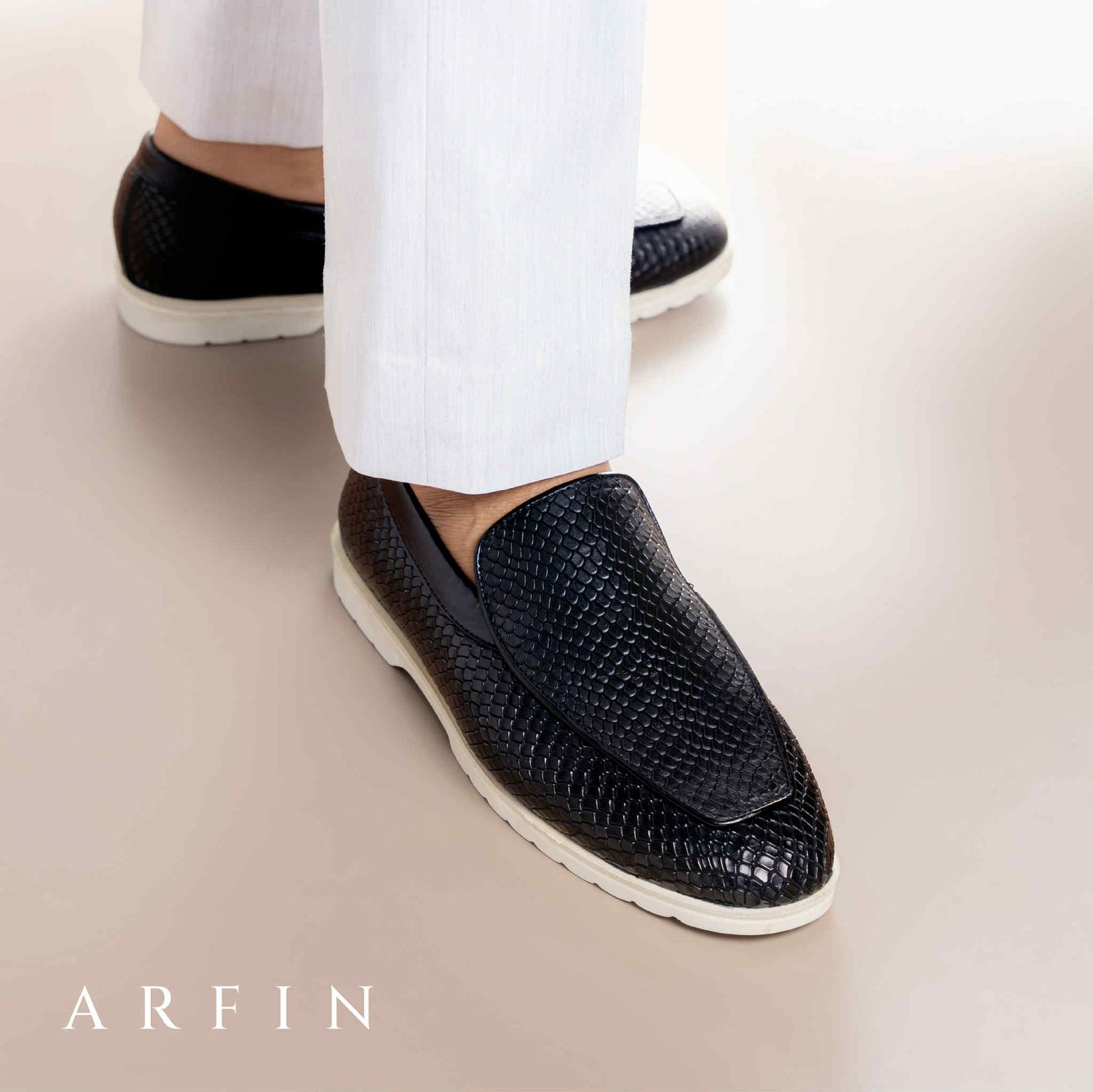 Lightweight Black Liz Comfy Loafer Image