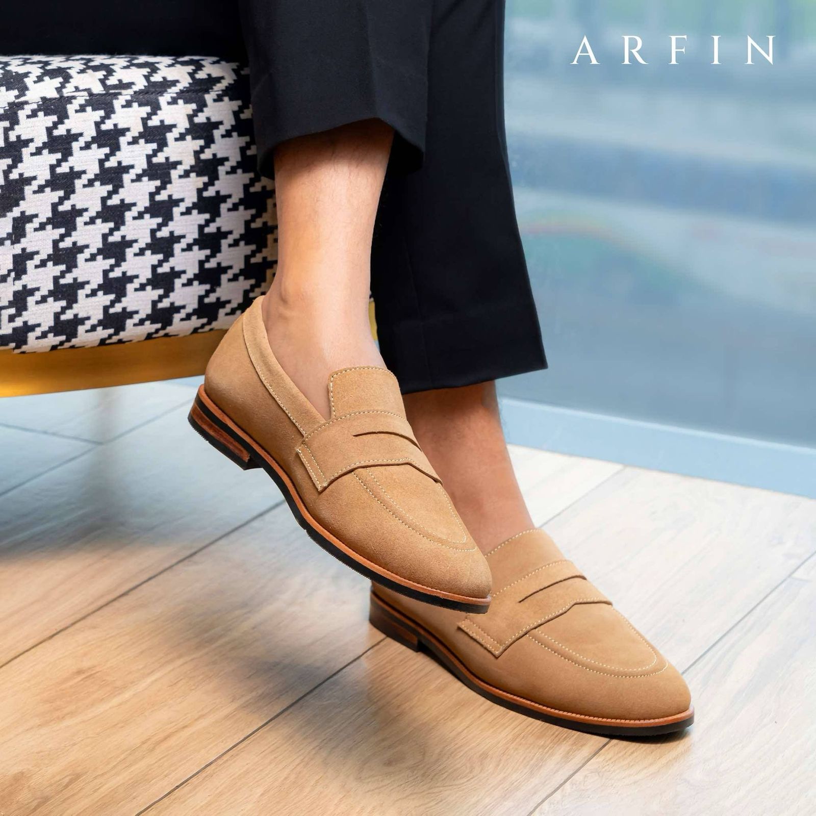 Light Brown Regular Penny Loafer Image