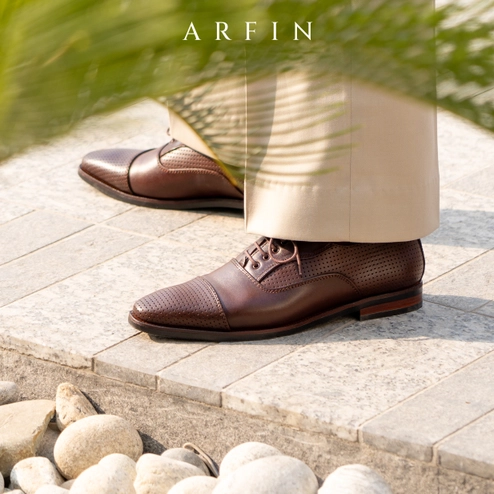 Oxford Formal with Punch Leather  Image