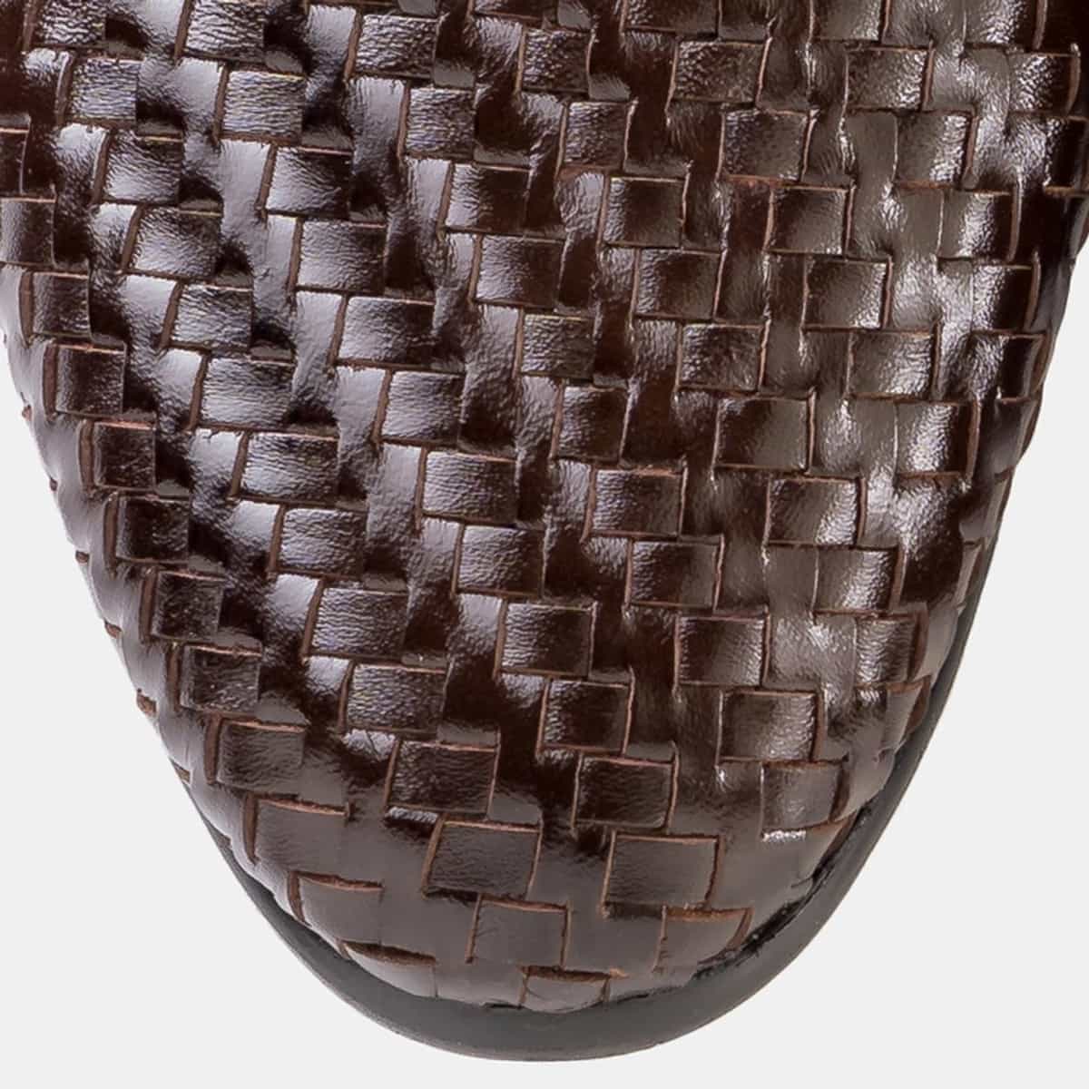 Braided Slipper in Cocoa Image