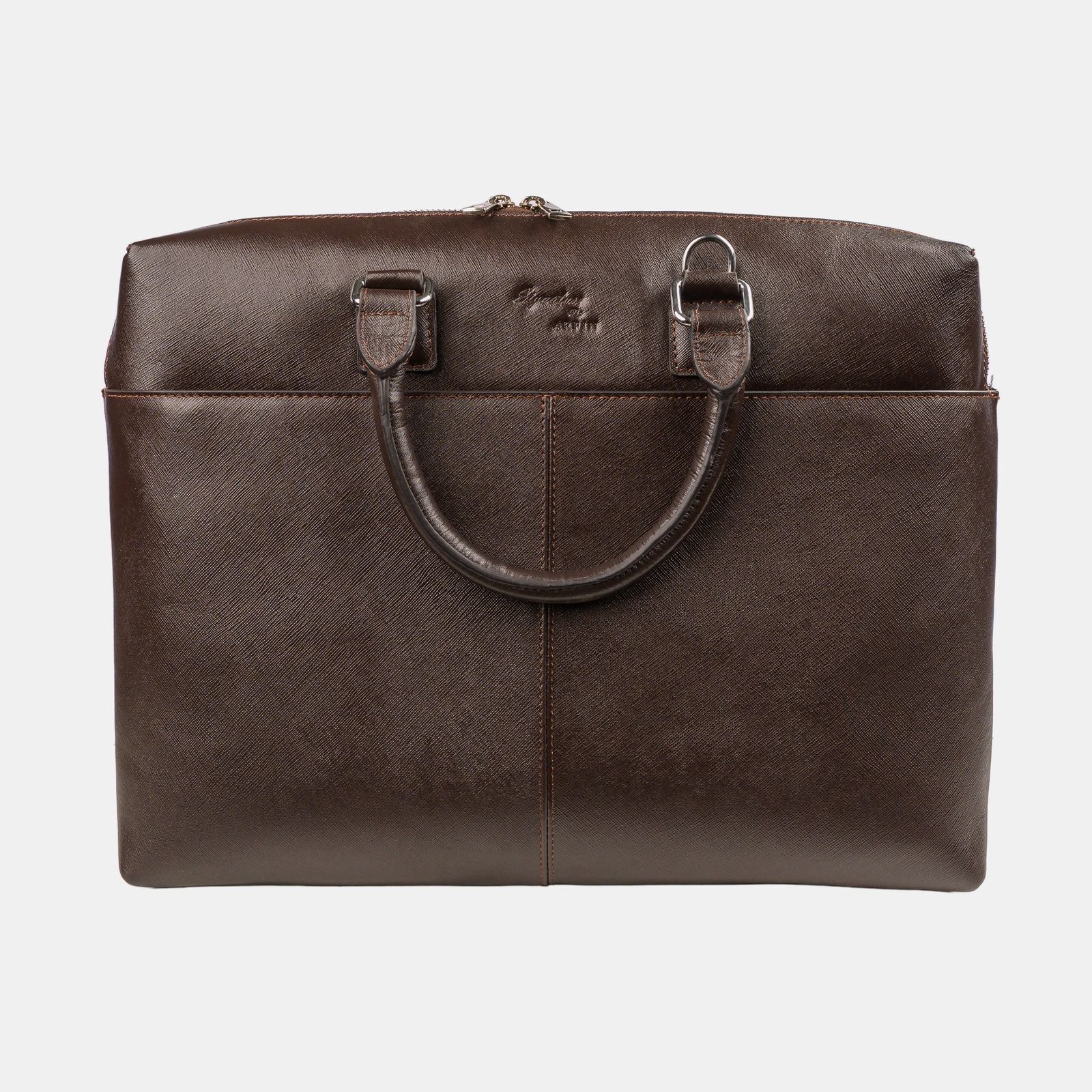 Saffiano Cocoa Premium Executive Bag