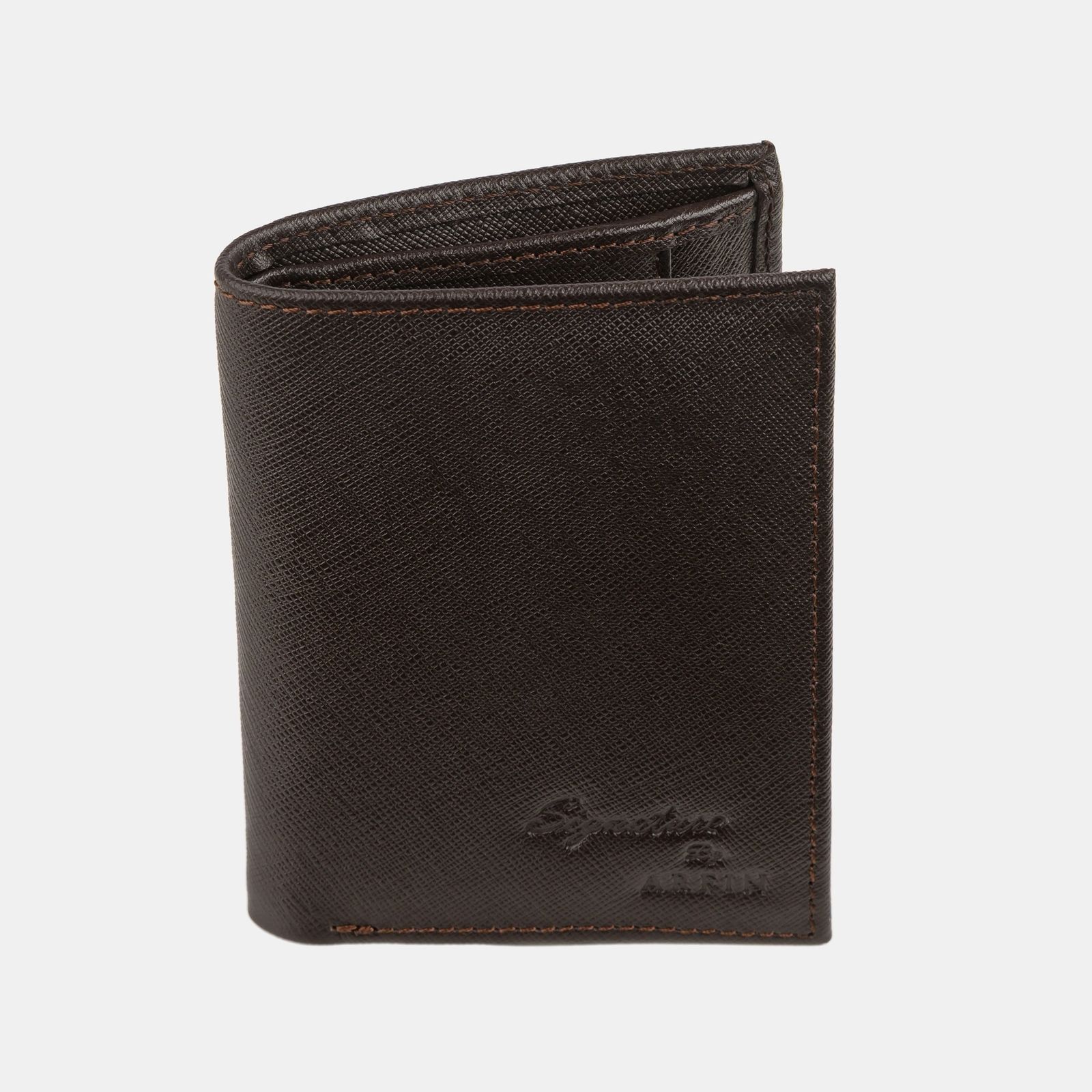 Saffiano Cocoa Mini Wallet