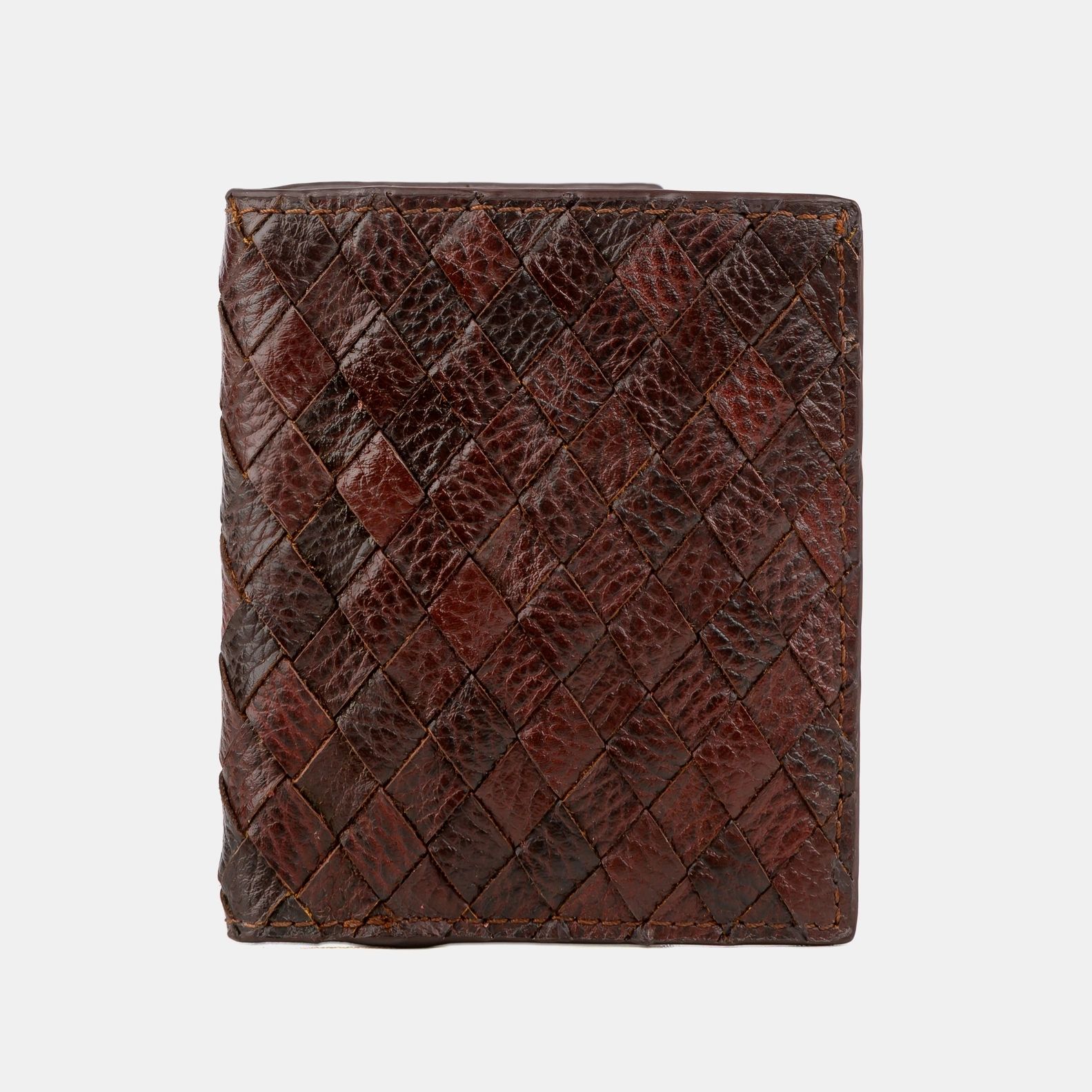 Antique Maroon Vertical Wallet