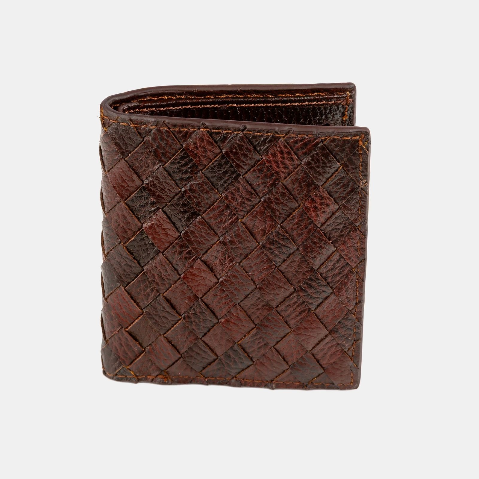 Antique Maroon Vertical Wallet