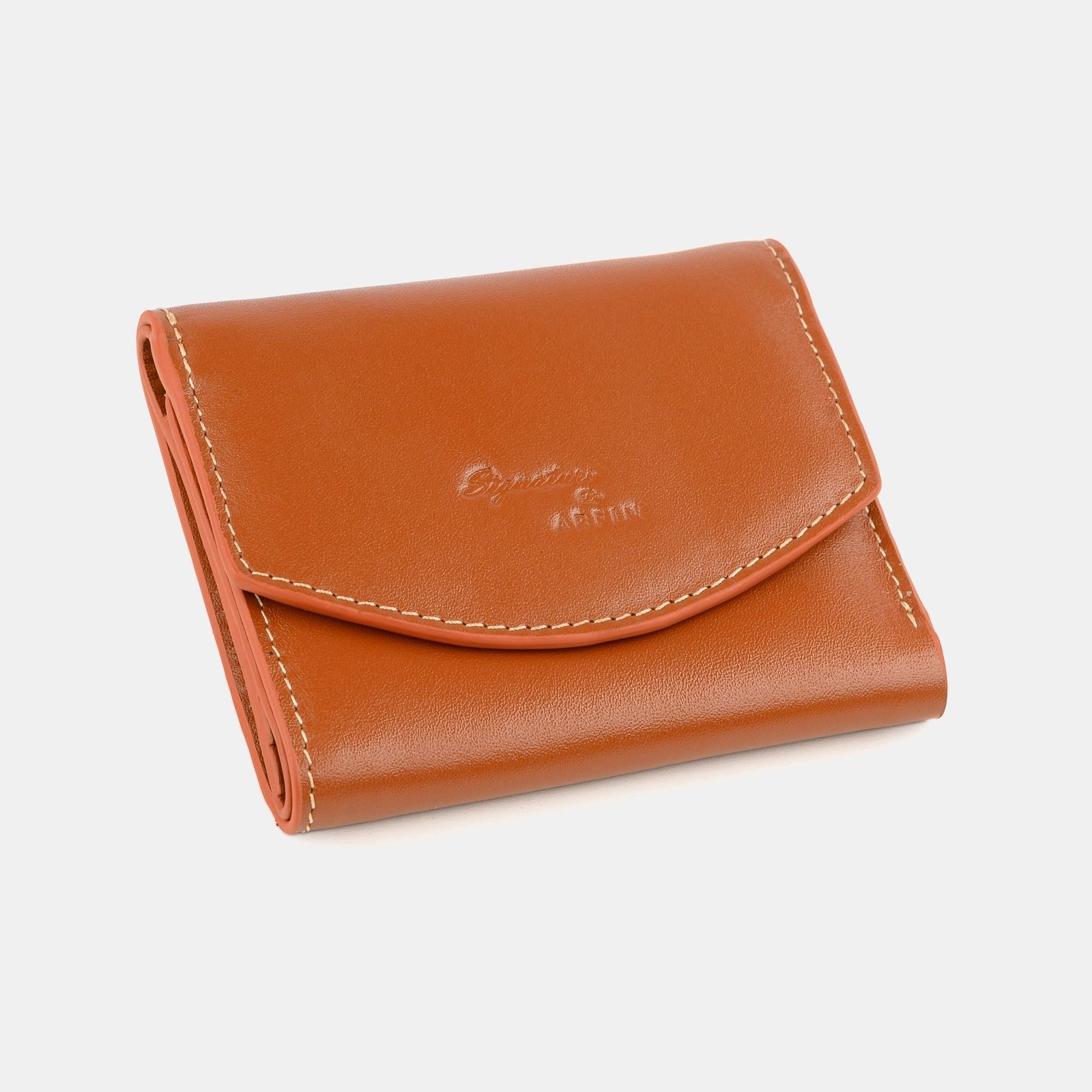 Tan Card Holder Wallet