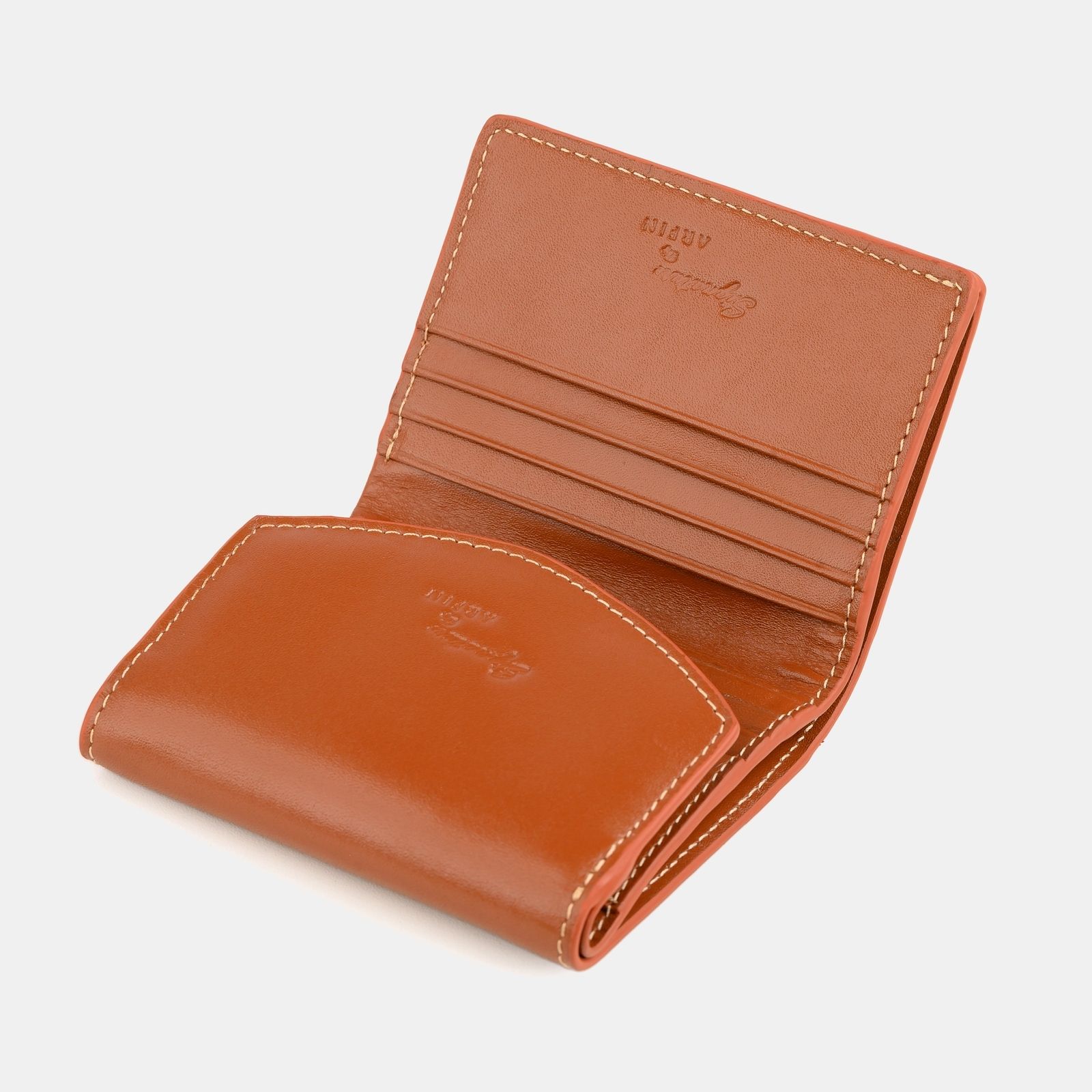 Tan Card Holder Wallet Image