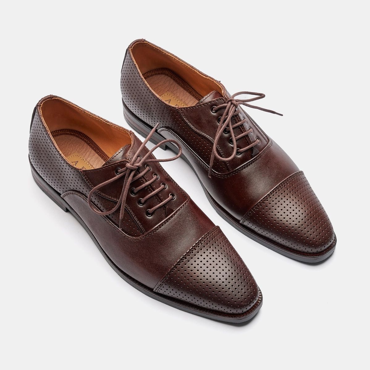 Oxford Formal with Punch Leather