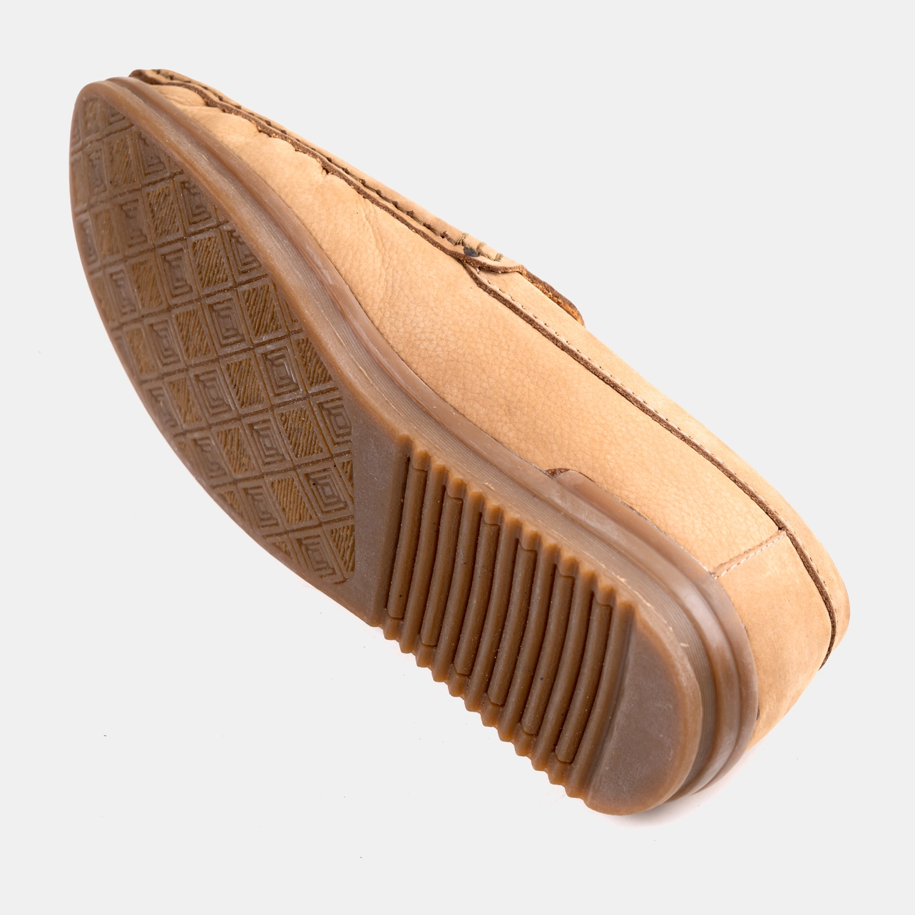 Cream Comfy Flat Loafer Image