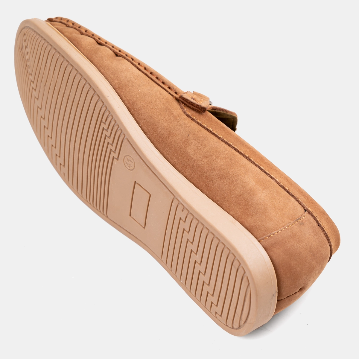 Brown Horse-Bit Flat Loafer Image