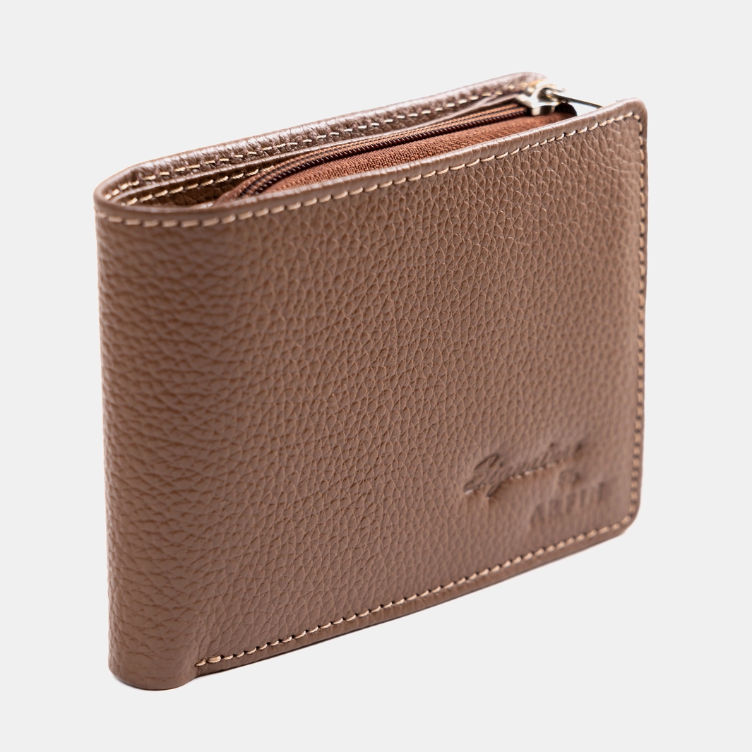 Brown Trifold Multifunction Wallet