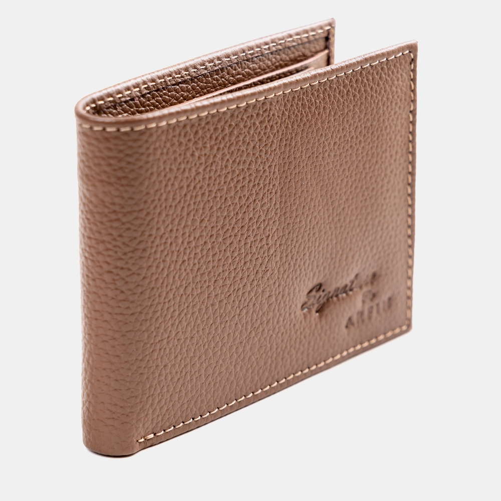Brown Bifold Sim Plus Wallet