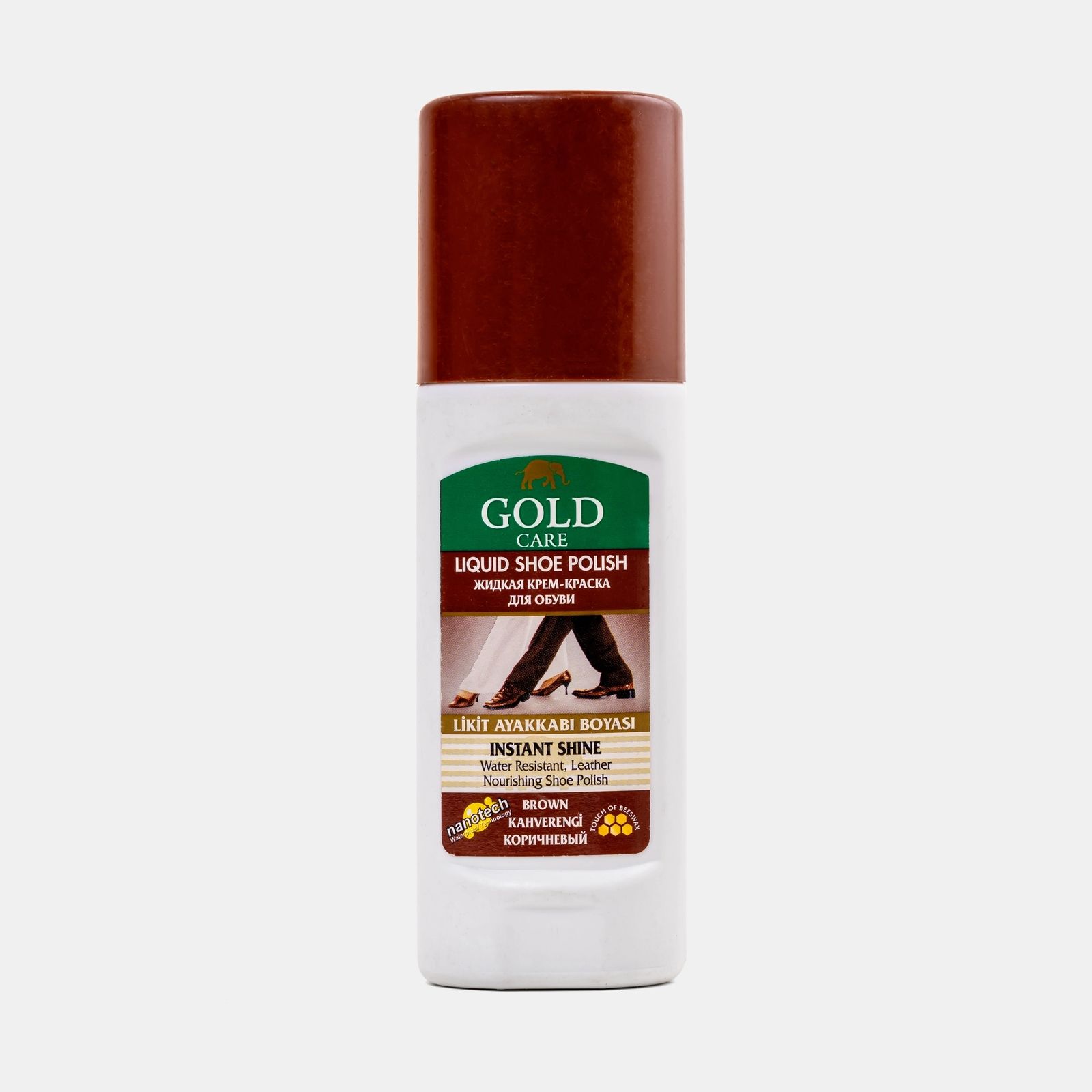 Gold Care Instant Shine Liquid Shoe Polish 75 ML