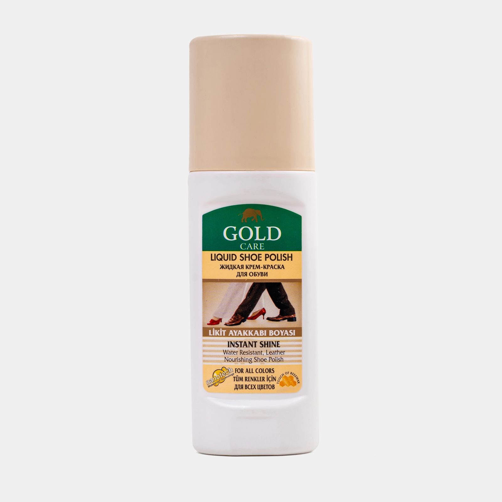 Gold Care Instant Shine Liquide Shoe Polish 75 ML