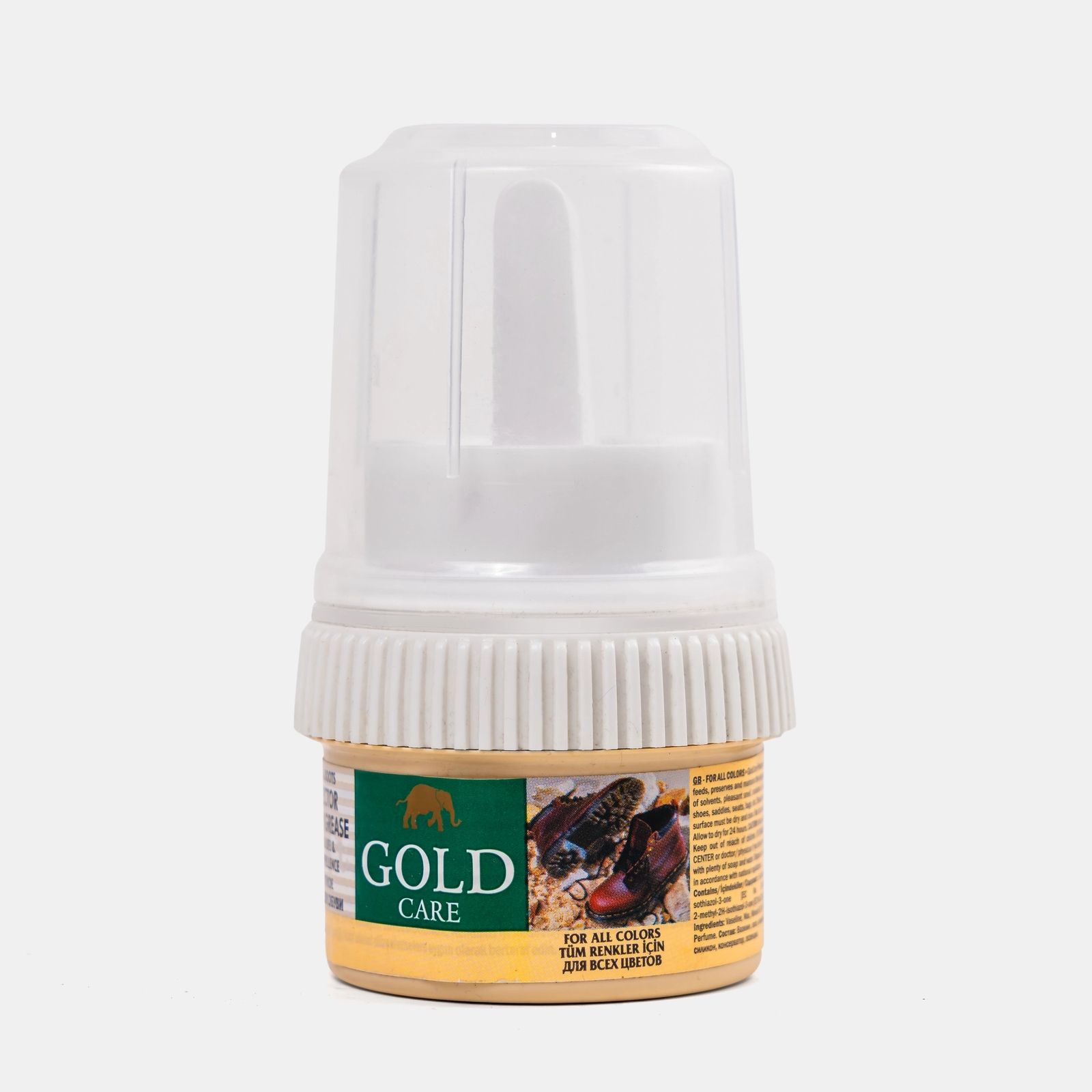 Gold Care Leather Grease for Boots & Shoes 