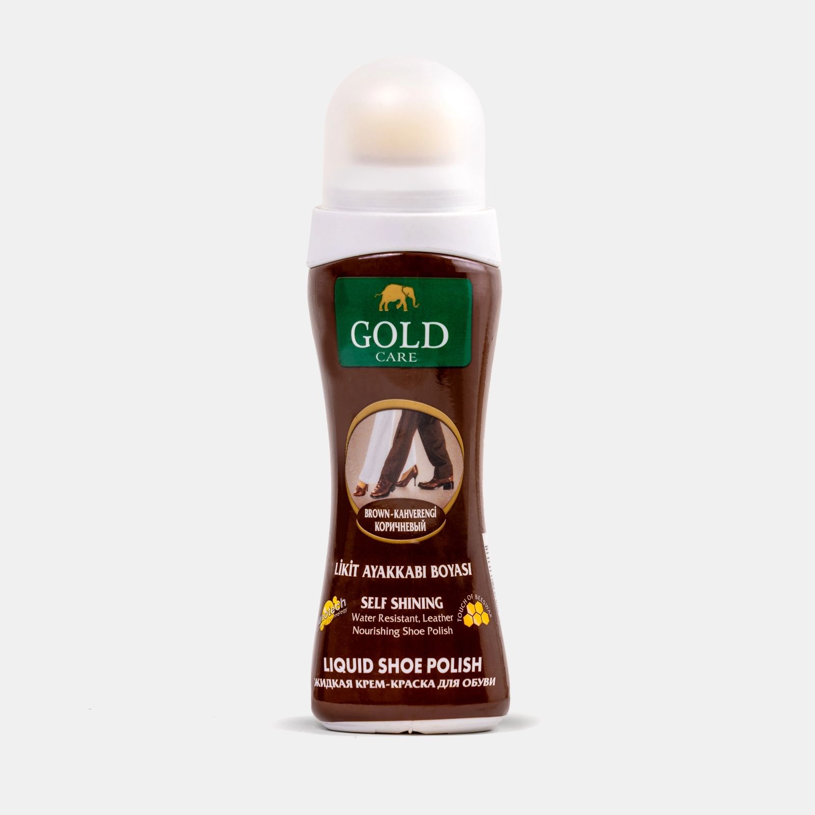 Gold Care New Liquid Shoe Polish 75 ML
