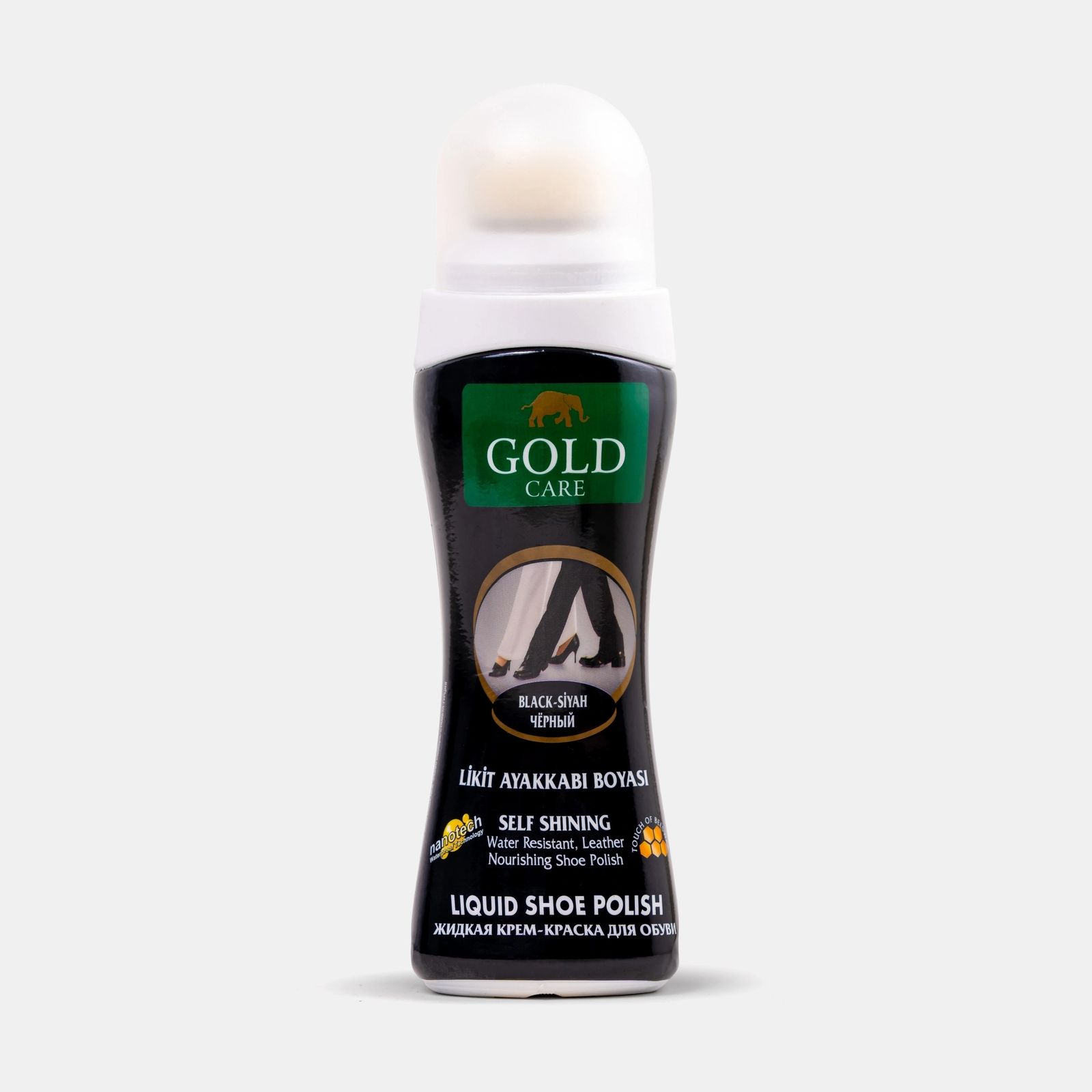 Gold Care New Liquid Shoe Polish 75 ML