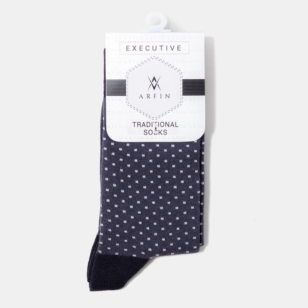 Dot Print Premium Long Socks