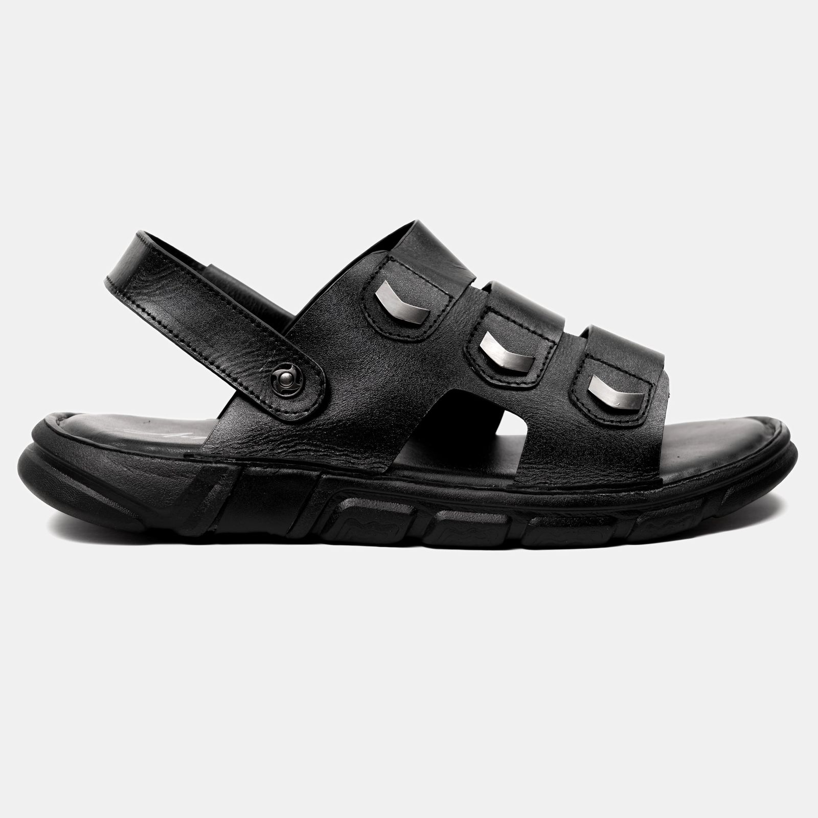 Comfy Sole Handmade Black Sandal
