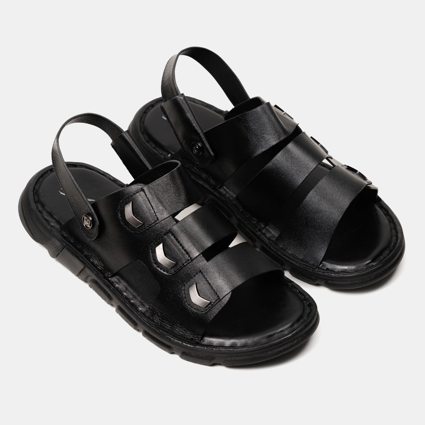 Comfy Sole Handmade Black Sandal