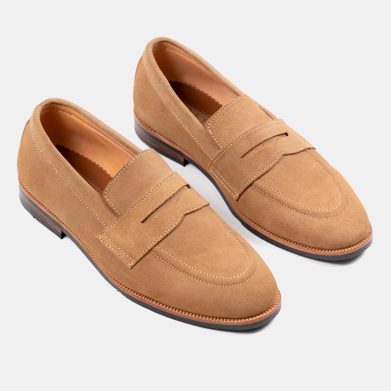Light Brown Regular Penny Loafer