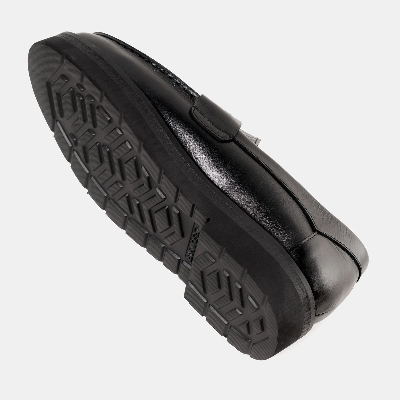 Comfy Elevated Croco Black Penny Loafer Image