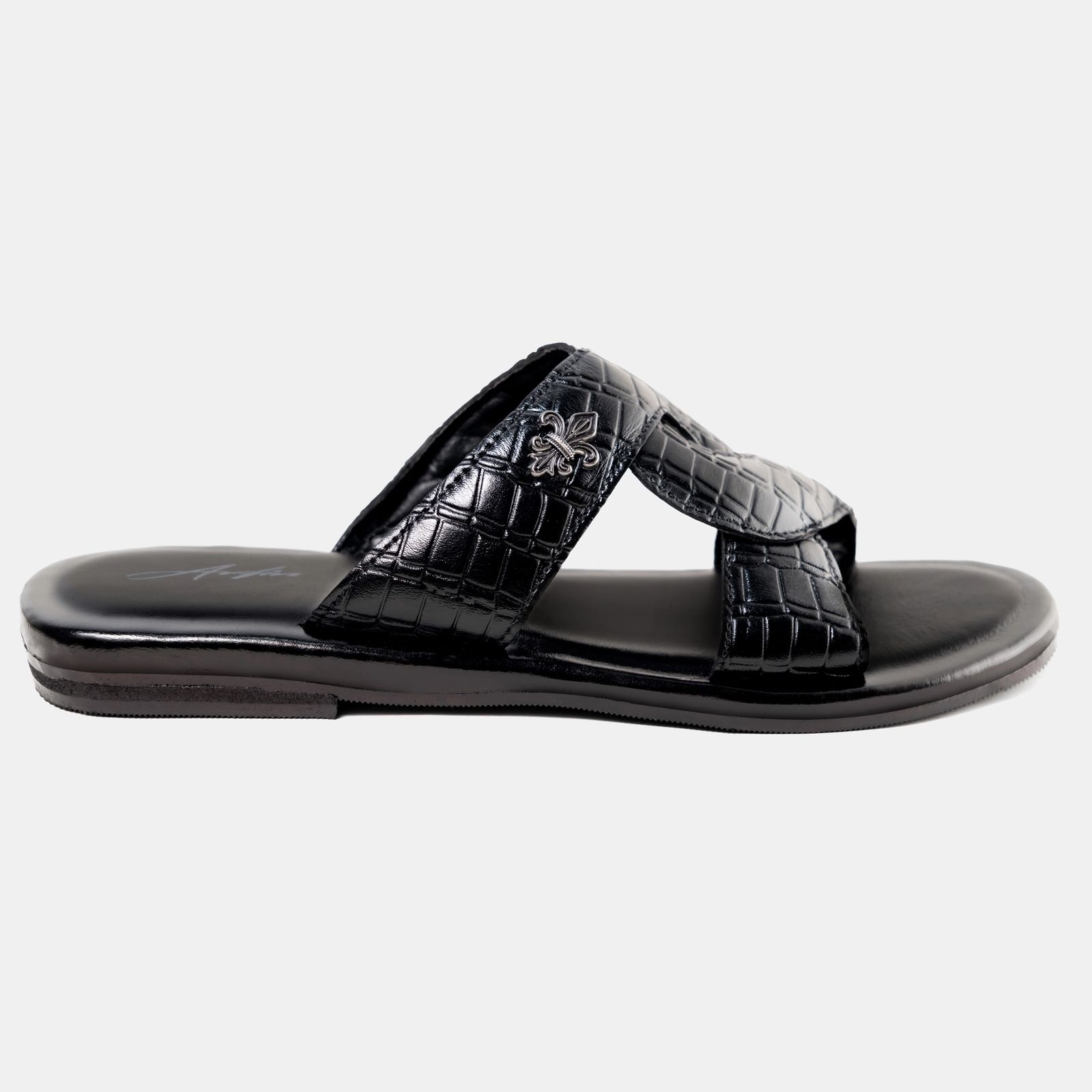 Handmade CrissCross Sandal Black Liz