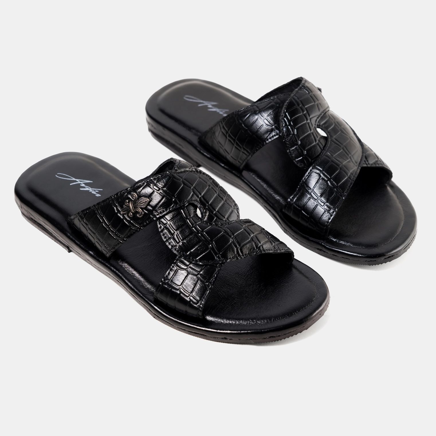 Handmade CrissCross Sandal Black Liz
