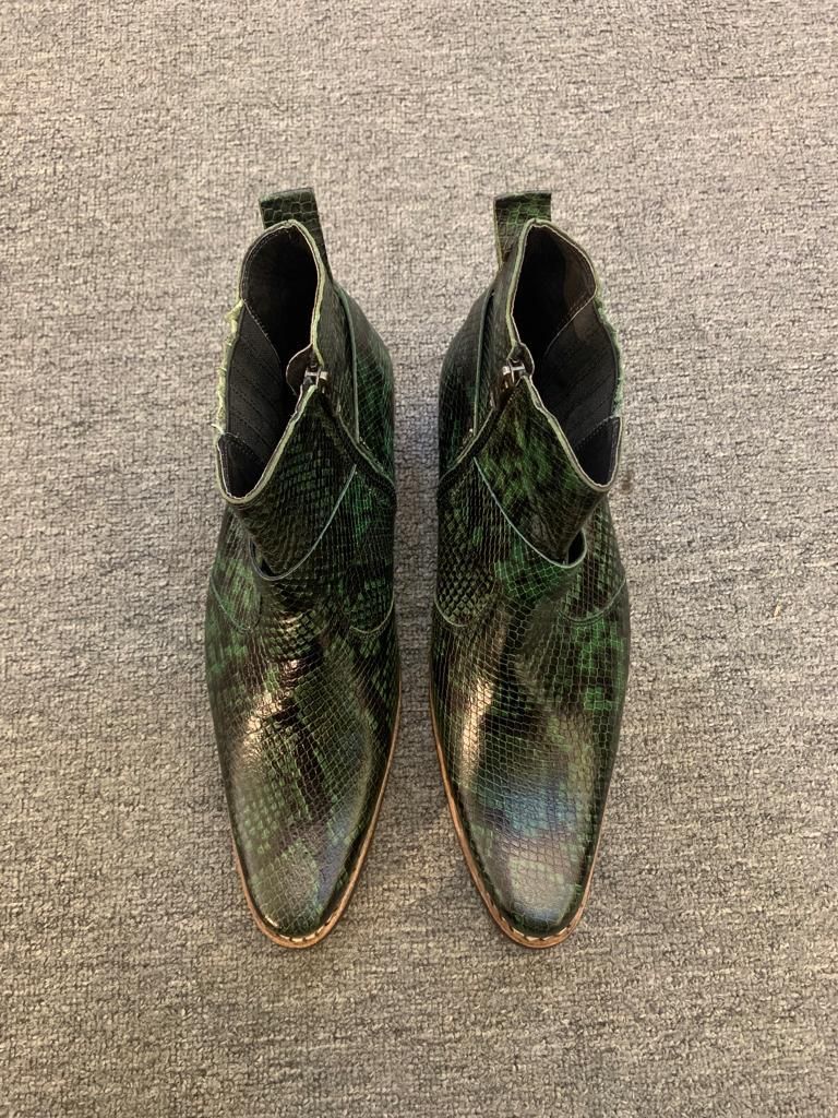 Chain X Elastic Boot (Green)