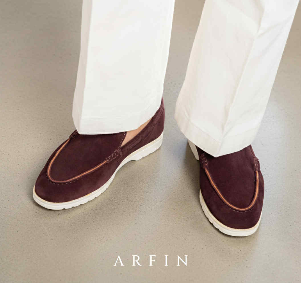 Lightweight Dark Maroon Comfy Loafer Image