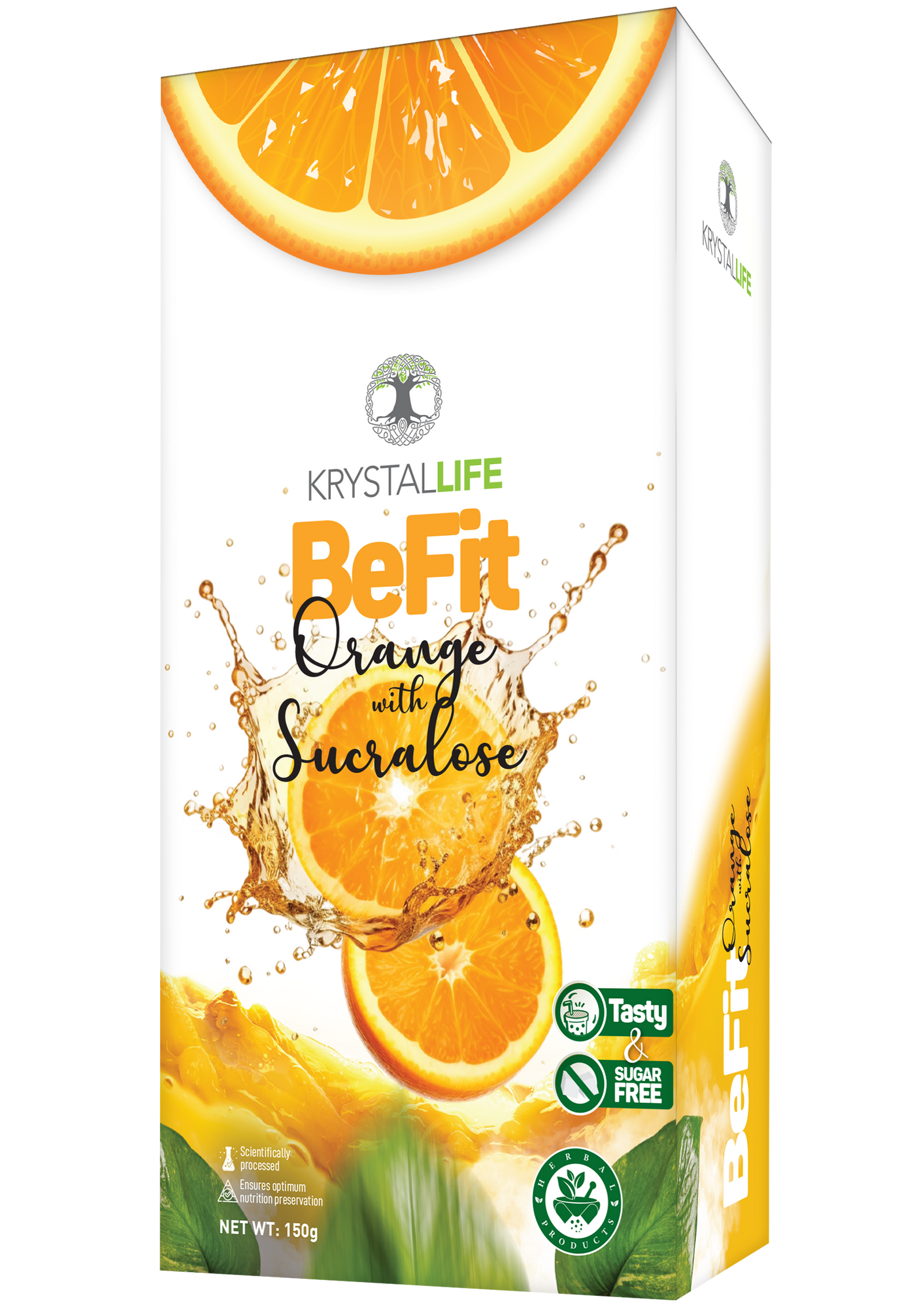 BeFit Orange with Sucralose