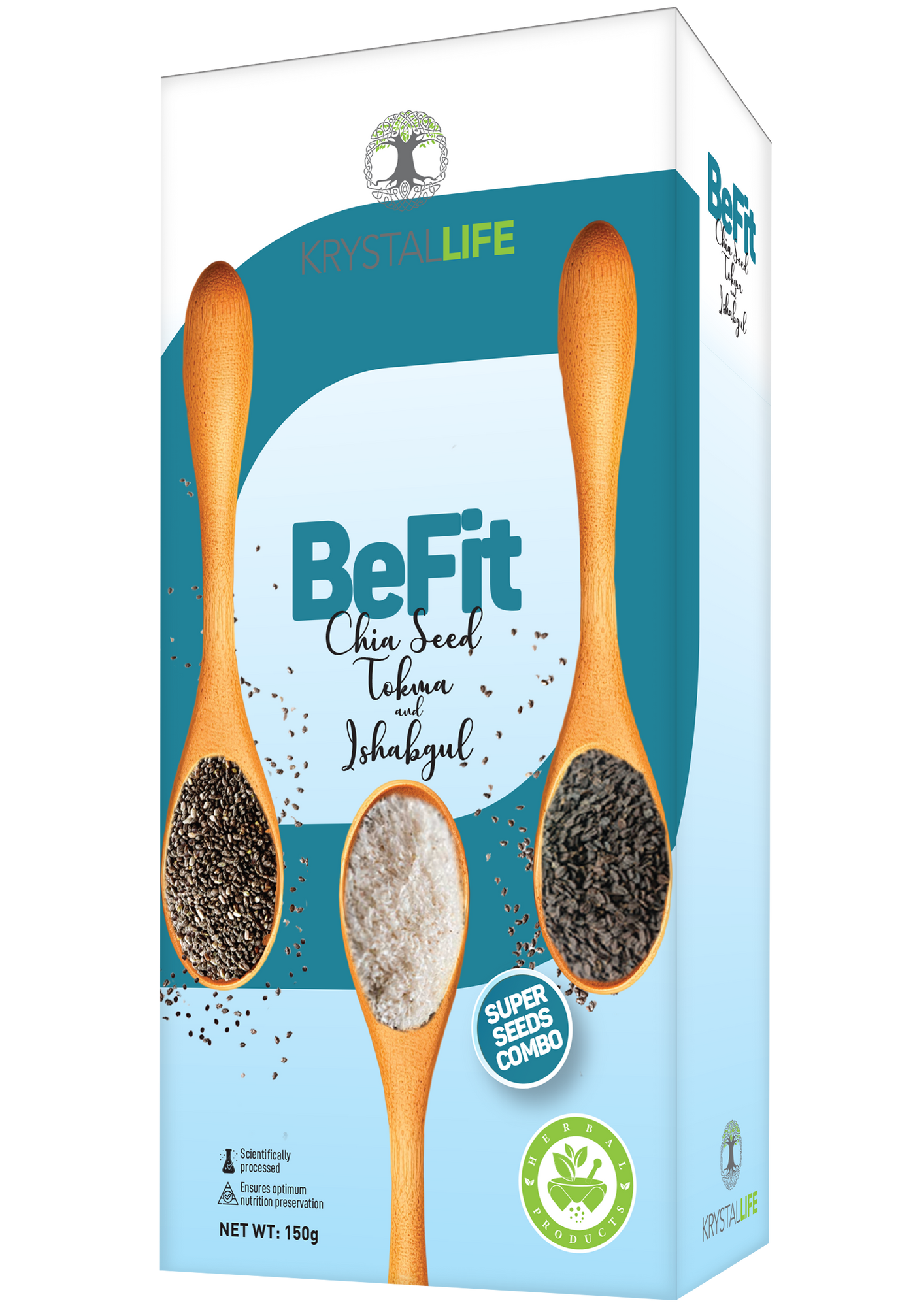 BeFit Chia Seed Tokma and Ishabgul