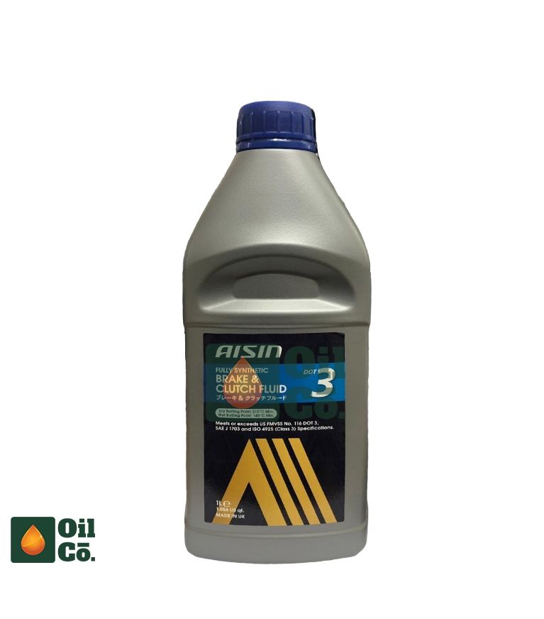 AISIN DOT 3 BRAKE & CLUTCH FLUID 1L