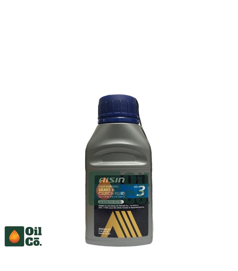 AISIN DOT 3 BRAKE & CLUTCH FLUID 250ml
