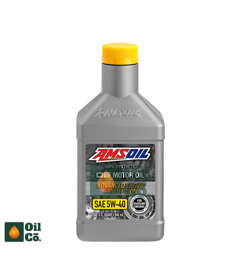 AMSOIL OE MOTOR OIL 5W-40 FULL SYNTHETIC 946ML