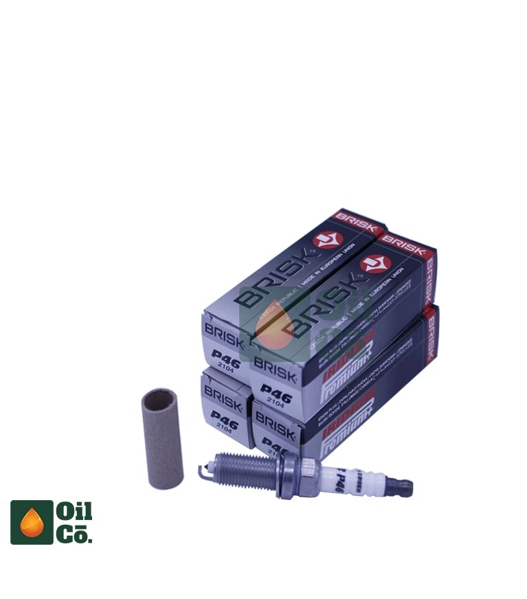 BRISK IRIDIUM PREMIUM PLUS P46 SPARK PLUG (4PCS)
