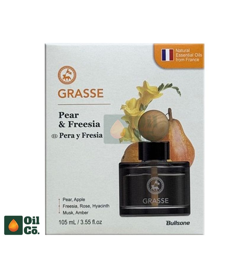 BULLSONE GRASSE CAR PERFUME PEAR & FREESIA 105ML