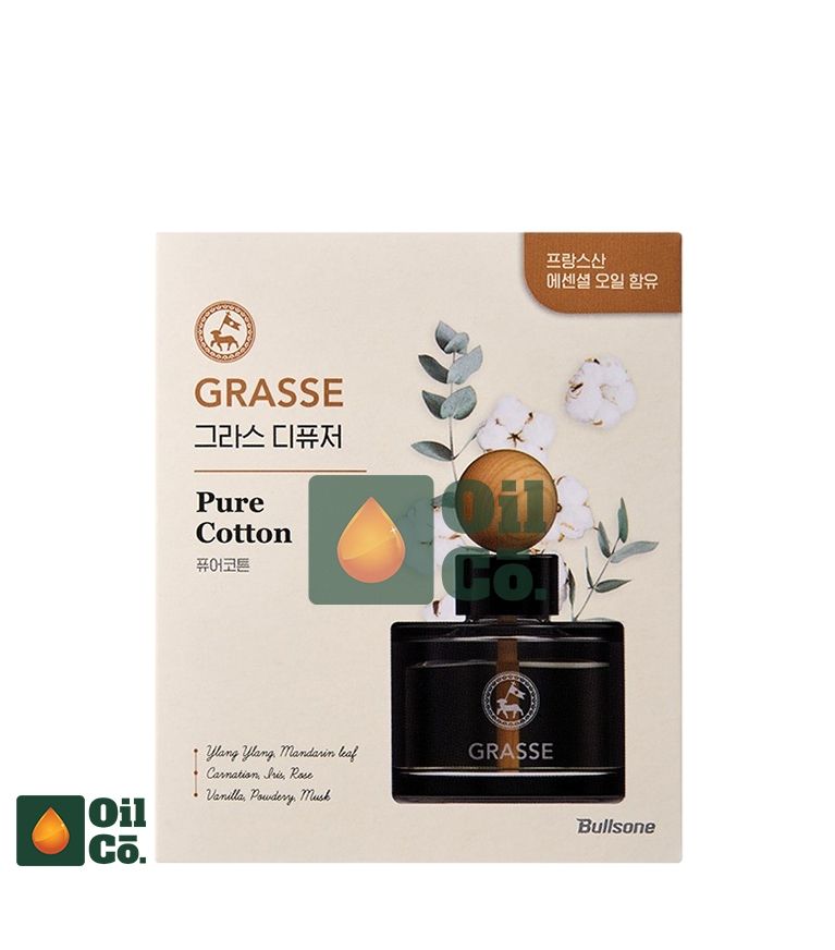 BULLSONE GRASSE CAR PERFUME PURE COTTONN 105ML