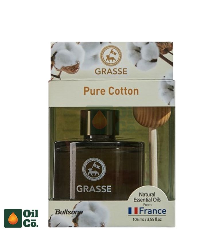 BULLSONE GRASSE CAR PERFUME PURE COTTONM 105ML