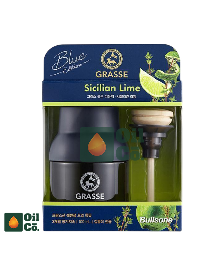 BULLSONE GRASSE CAR PERFUME SICILIAN LIME 100ML